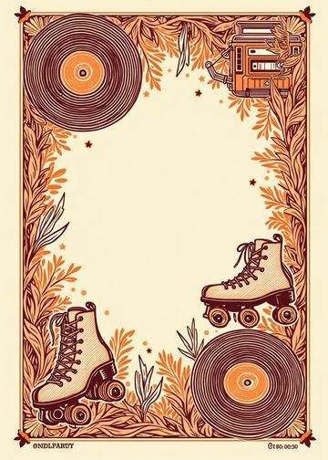 Retro Party · Linocut