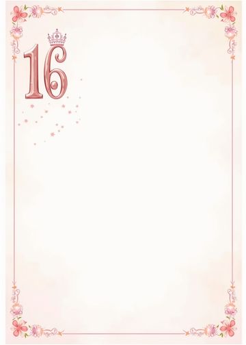 Sweet Sixteen · Floral